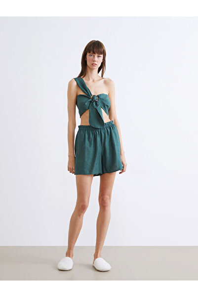 LC Waikiki Sparkling Choices Modal Blend Women's Shorts Pajama Set from Shini...