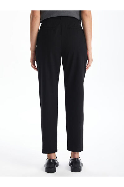 LC Waikiki Black Standard Fit Women's Trousers