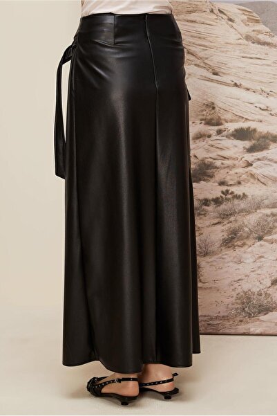 Alvina SUNİ DERİ ETEK 60709