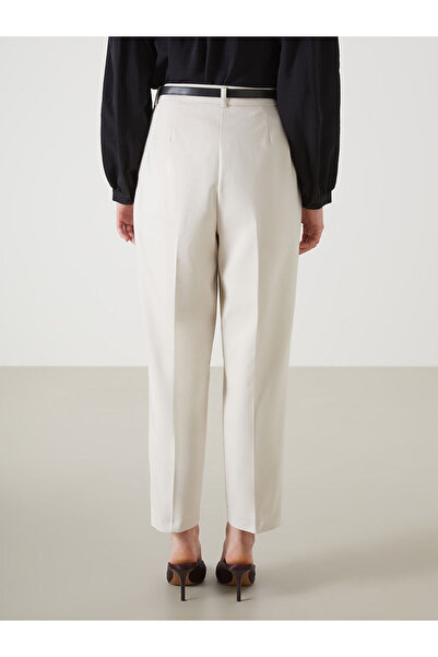 LC Waikiki Peak New Season Women's Belted Straight Trousers