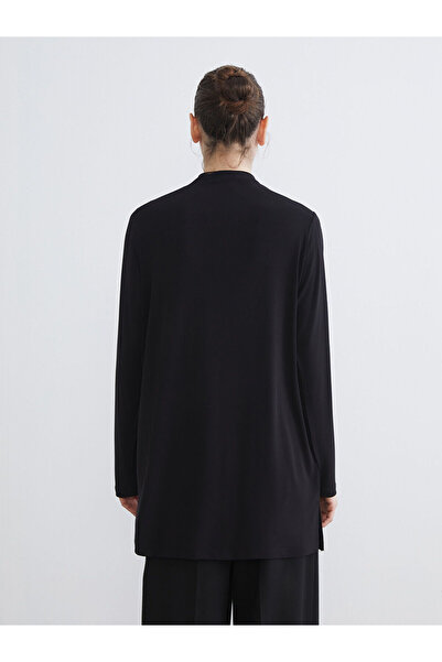 LC Waikiki Siyah Dik Yaka Kadın Tunik