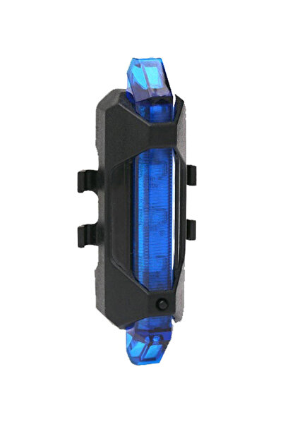 HALAMODO ضوء خلفي للدراجة LED قابل لإعادة الشحن عبر USB