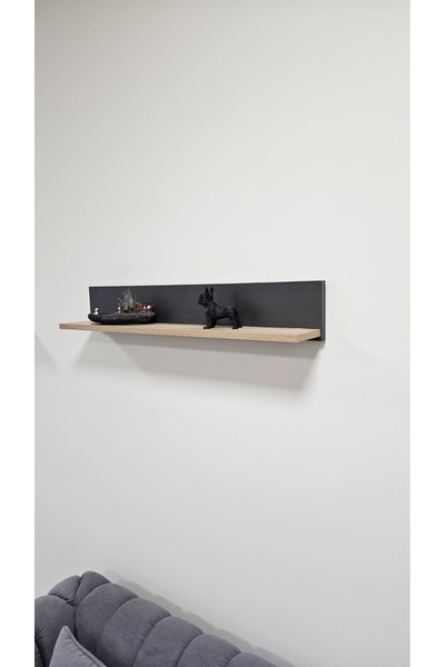 e-mobillion 90 cm L Tip Duvar Rafı