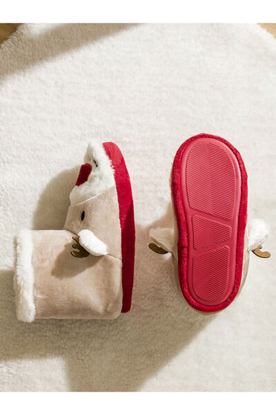 LC Waikiki Mixed Deer Figured Women's Home Boots