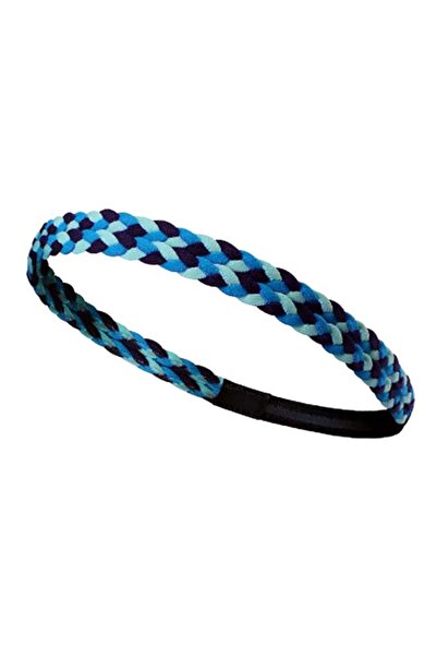 HALAMODO عصابة رأس رياضية مزدوجة الضفيرة مقاس 24 سم