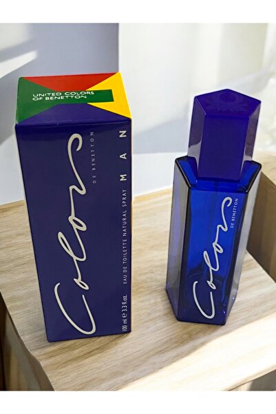 United Colors of Benetton عطر رجالي أصلي 100% كولورز أوف بينيتون أو دي تواليت 100 مل صنع في إيطاليا لعشاق العطور المميزة