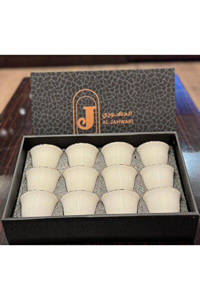 aljahwari Saudi coffee cup set, 12 pieces, luxurious