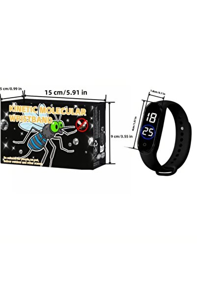 STORE14 Sivri sinek kovucu bileklik saat