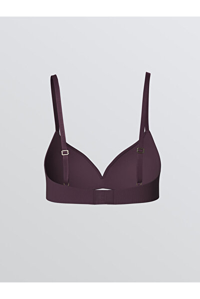 LC Waikiki Plum Wire-Free Unpadded Flat Triangle Bra
