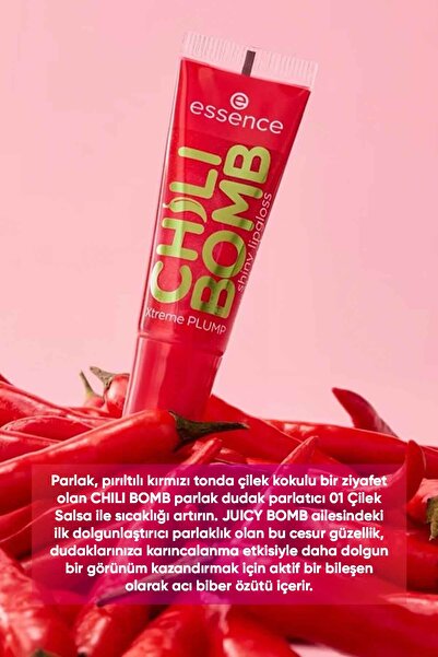 Essence Chili Bomb parlak lip gloss 01