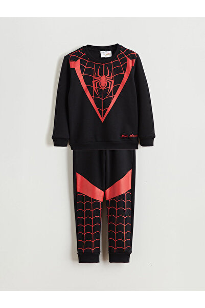 LC Waikiki Spider-Man Printed Boys' Tracksuit