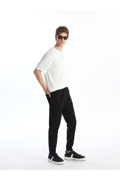 LC Waikiki بنطلون رجالي من الجبردين ذو تصميم قياسي من فيجن للموسم الجديد