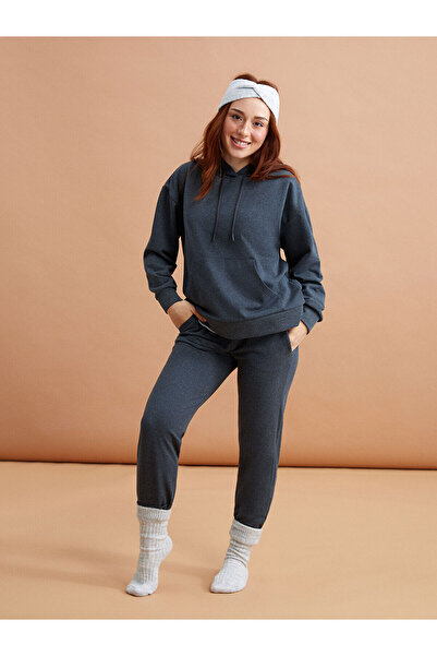 LC Waikiki Schlichte Jogginghose mit elastischem Bund für Damen in Petite-Größe