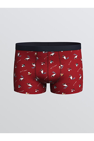 LC Waikiki Vizyon New Season Standard Fit Βαμβακερά ελαστικά ανδρικά μποξεράκια 3 τεμαχίων