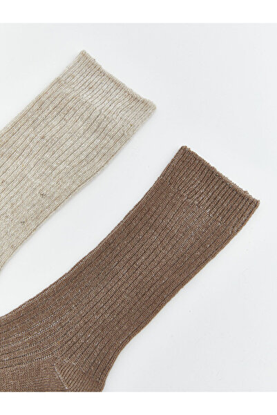 LC Waikiki Women's Plain Socks 2-Pack (W5)