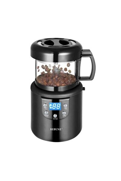 Reebon ريبون حماصة قهوة 100 غرام - 1400 واط - مؤشر ضوئي - أسود