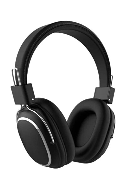 Sodo سماعات رأس لاسلكية سوداء فوق الأذن بتقنية البلوتوث - قابلة للطي، وسائد أذن مريحة، وصوت عالي الدقة