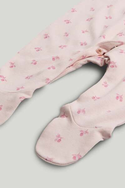 MOTHERCARE Floral All-in-One and Hat Outfit