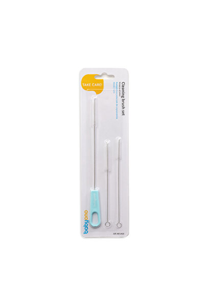 Babyono Set of 3 straw cleaning brushes 1419
