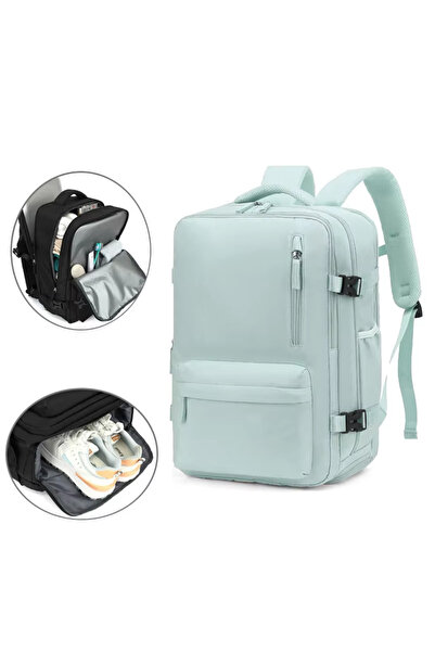 OEM Multifunctional Laptop Backpack 40x30 cm, Waterproof, Light Green – Desig...