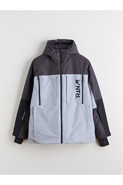 LC Waikiki معطف تزلج للرجال من Vizyon New Season Standard Fit بغطاء رأس