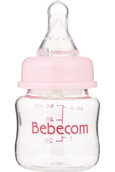 BEBECOM زجاجة رضاعة قياسية، 60 مل - ألوان متنوعة