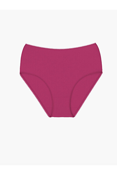 LC Waikiki Dream Fuchsia Plain Classic Panties 3-Pack