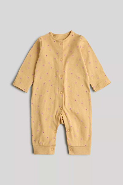 MOTHERCARE 3 Pack Floral Footless Sleepsuits