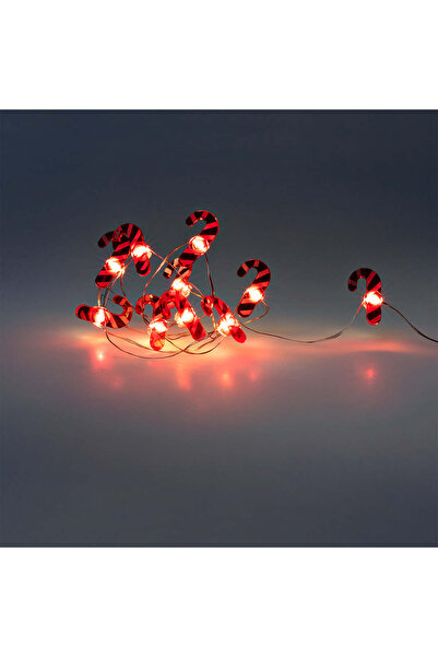 Flying Tiger Copenhagen Baston Şeker Detaylı LED Işık Zinciri