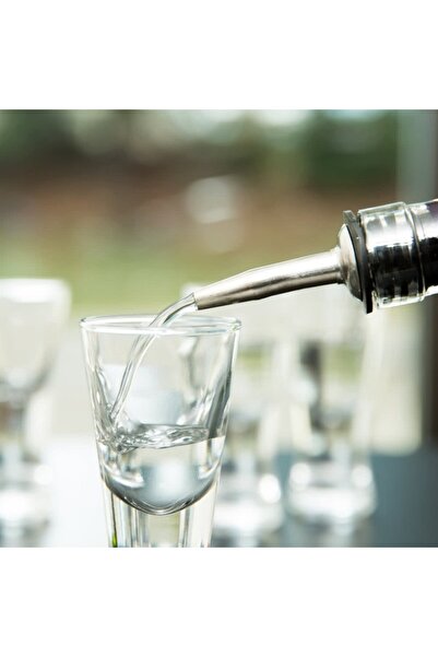 MG Stainless Steel Liquor Pourer with Tapered Speed Jet