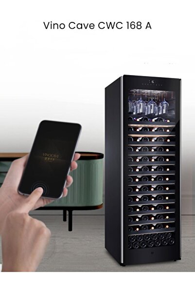 VINOCAVE Dual Zone Wine Fridge, 2 Temperature Zones, Wine Cooler for Red & White Wine