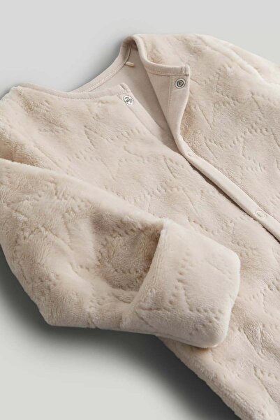 MOTHERCARE White Star Fleece All-in-One