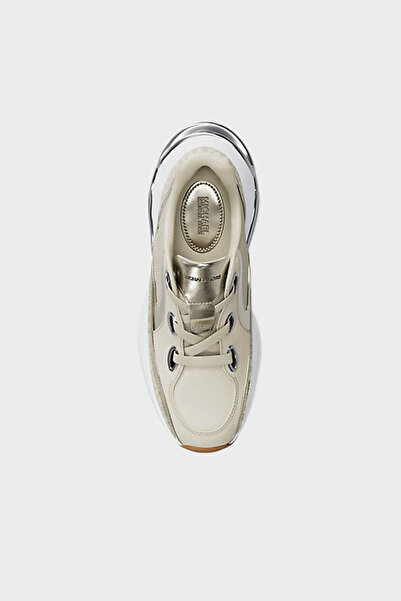 Michael Kors Kadın Tonı Trainer Sneaker - Krem