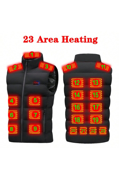 Sheya Shein thermal vest, black