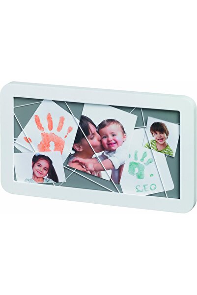 BABY ART Memory Board - White & Grey