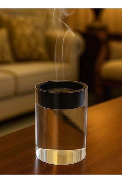 ALQANNAS مبخرة راقي مصنوعه من الاكرلك صب كامل جوده عاليه وانيقه