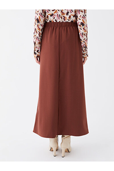 LC Waikiki Women's Straight Skirt - Elastic Waist