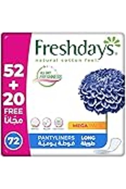 Sanita Freshdays Daily Liners Long 72 Pads