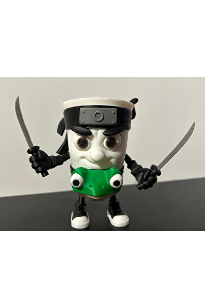 Rüzgar Tasarım Assassino Boneca Tung Tung Sahur Karakteri 10 Cm Figür