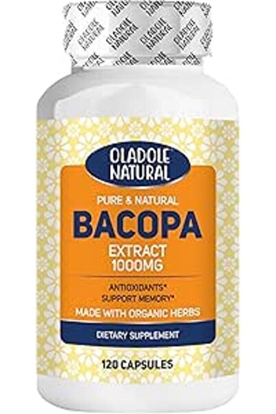 Oladole Natural باكوبا ١٠٠٠ مجم، ١٢٠ كبسولة