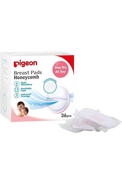 Pigeon Breast Pad, Comfy Feel 2x Softer Honeycomb, Ultra-Slim, Leak Proof, 36...