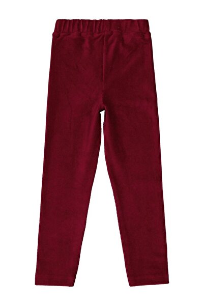 Civil Girls 6-9 Years Old Leggings - Burgundy 7-8 Years Old