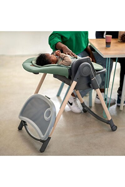 MAXİ-COSİ Minla 6-in-1 Baby Highchair, Beyond Grey