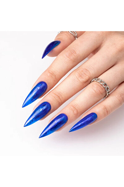 Molly Lac Top No Wipe Crystal Glass Blue HEMA/Di-HEMA Free 10g