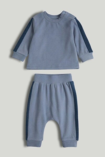 MOTHERCARE Blue Sweatshirt and Joggers Outfit