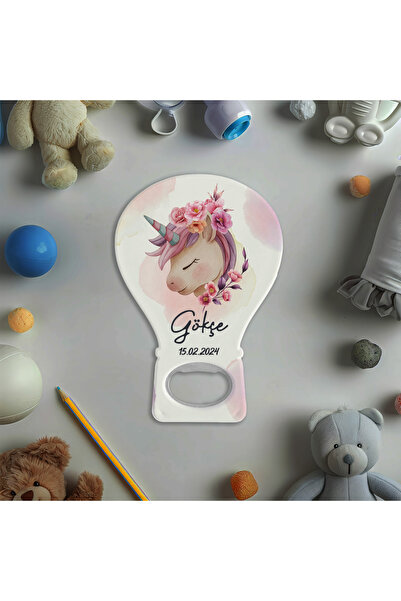 YELKOVAN TASARIM Kişiye Özel 10 Adet Baskılı Balon Magnet Açacak – Doğum Günü...