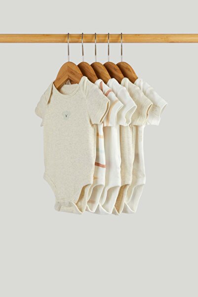 MOTHERCARE مجموعة من 5 بدلات سفاري قصيرة الأكمام