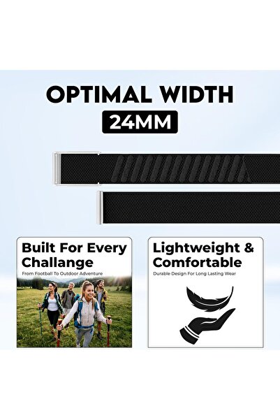 dado Ultra-soft Nylon Sport Band Compatible with WHOOP 5.0, One, Peak & Life – Not for Gen 4
