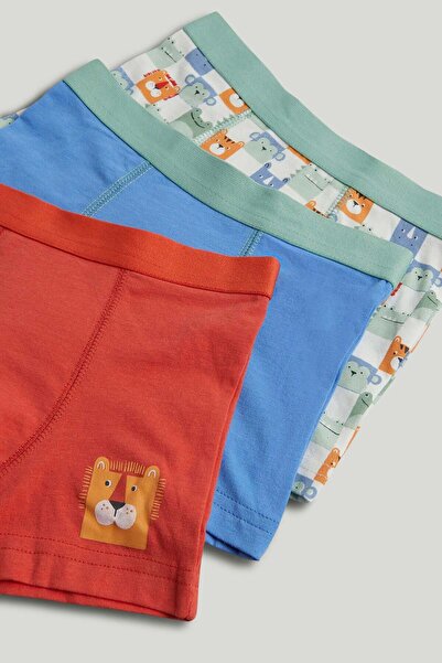 MOTHERCARE 3 Pack Animal Trunk Briefs