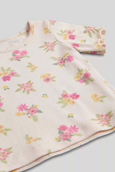 MOTHERCARE Green Dungarees and T-Shirt Set